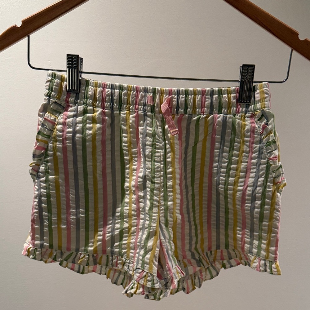 Boden Multicolor Striped Kids Shorts